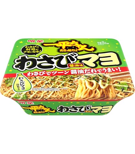 Amazon.co.jp: 明星 一平ちゃん夜店の焼そば シビ辛麻辣味[12個入